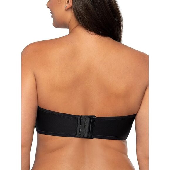 Vanity Fair Beauty Back Strapless Convertible Bra Black 38D 4-Way Stretch For Sm - Picture 2 of 6